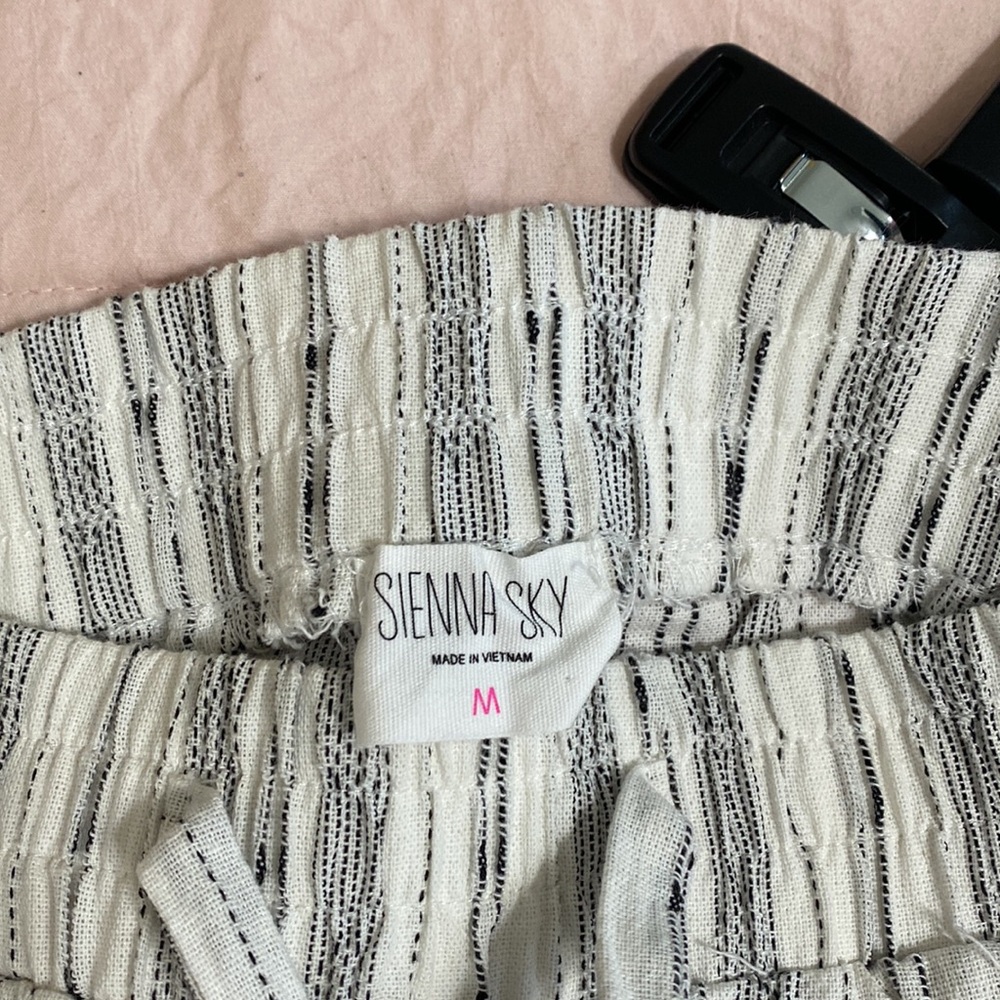 Women’s striped linen pants - Picture 5 of 5